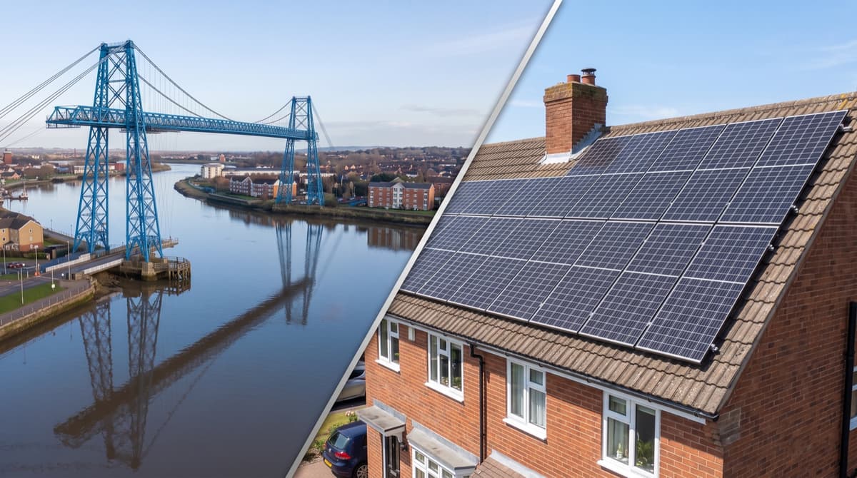 Solar panels serviced by No1 Solar Care in Newport