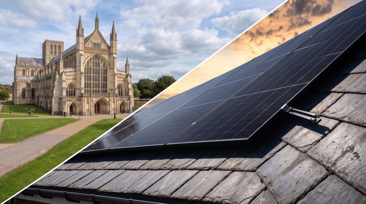 Solar panels serviced by No1 Solar Care in Winchester